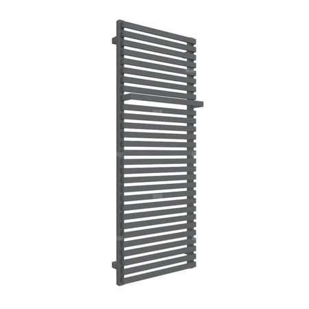 Grzejnik drabinkowy TERMA CITY, podłączenie SX, wym. 1320 x 500 mm, kolor szary łupek RAL7015, moc 739W