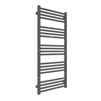 Grzejnik elektryczny TERMA FIONA 1140 x 500 mm, kolor szary ciemny RAL7022, moc 600 W, podłączenie E8, kabel przyłącze ts1/ss1