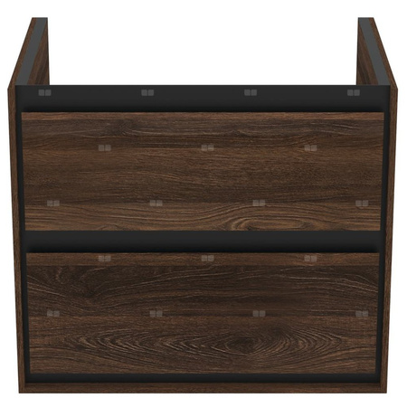 C.AIR SZAFKA 60X44 SLKBLK&WOOD 2 DRWR