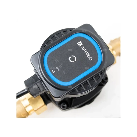 Grupa pompowa AFRISO BPS 901 AP GZ x GW 1'' x 3/4'', z zaworem termostatycznym, z pompą obiegową AFRISO APH 160 15-7/130 mm