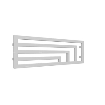 Grzejnik drabinkowy TERMA ANGUS H, podłączenie Y7, wym. 360 x 1140 mm, kolor efekt chromu, moc 416W