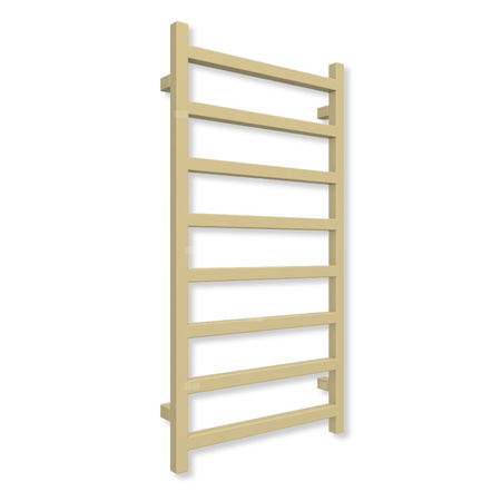 Grzejnik drabinkowy TERMA SIMPLE, podłączenie SX, wym. 960 x 500 mm, kolor mosiądz (farba), moc 351W