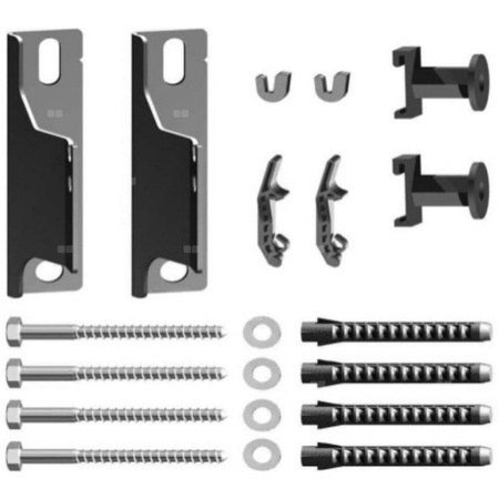 Zest.kons. ścien. kr. do grz.pł./ś.grz.odległość od ściany 40mm, biały