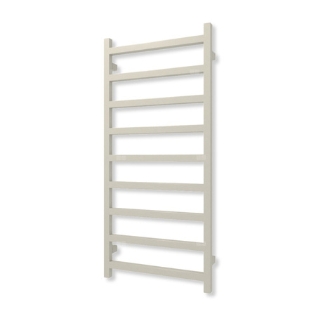 Grzejnik drabinkowy TERMA SIMPLE, podłączenie SX, wym. 1080 x 500 mm, kolor szary jedwabisty mat (farba), moc 396W