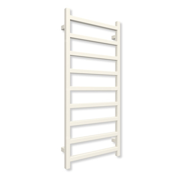 Grzejnik elektryczny TERMA SIMPLE 1080 x 500 mm, kolor biały RAL9010, moc 400 W, podłączenie E8, kabel prosty bez wtyczki biały