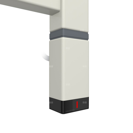 Grzałka TERMA One P30x40, 300W \ Tuba, White Gold, kabel prosty bez wtyczki z maskownicą [biały, 1,5