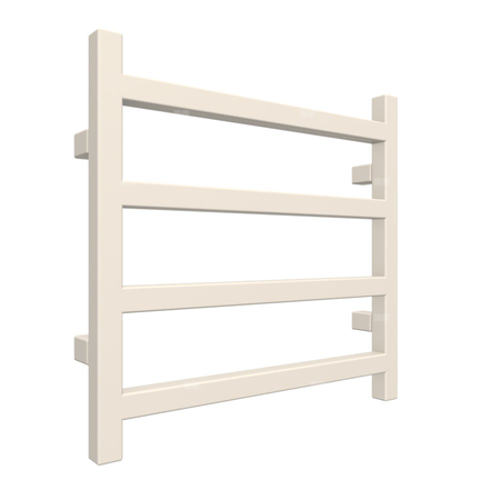 Grzejnik drabinkowy TERMA SIMPLE, podłączenie SX, wym. 480 x 500 mm, kolor poranny beż