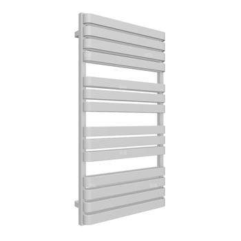 Grzejnik drabinkowy TERMA WARP T, podłączenie Z1, wym. 1110 x 600 mm, kolor srebrny mat, moc 924W