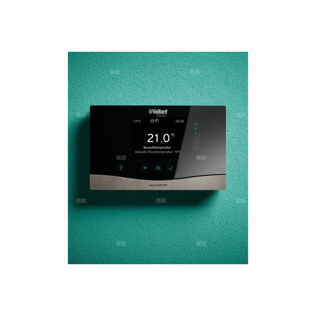 Pakiet - Kocioł gazowy jednofunkcyjny VAILLANT ecoTEC exclusive VC 25CS/1-7 kondensacyjny wiszący 2.8 - 26.4 kW + RegulatorsensoCOMFORT 720 + RekuperatorrecoVAIR 360/4E + Zasobnik c.w.uVIH R 120/6 M