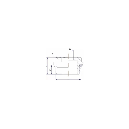 Korek UNIPAK mosiądz GZ 3/4''