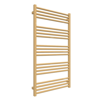 Grzejnik drabinkowy TERMA FIONA, podłączenie SX, wym. 1140 x 630 mm, kolor złoty połysk