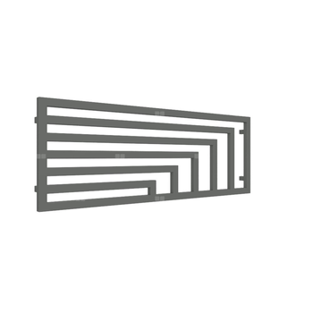 Grzejnik drabinkowy TERMA ANGUS H, podłączenie YL, wym. 520 x 1460 mm, kolor błyszcząca szarość, moc 680W