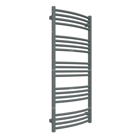 Grzejnik drabinkowy TERMA LENA, podłączenie SX, wym. 1140 x 486 mm, kolor szary bazaltowy RAL7012, moc 483W