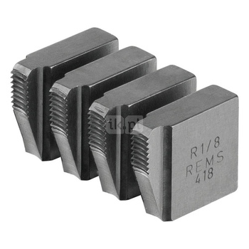 Noże gwintujące R 1/8, Zestaw REMS
