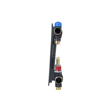 Rozdzielacz do ogrzewania podłogowego AFRISO ProCalida EF1 K 3-obieg. poliamid GZ 1'' x euroconus 3/4'' + przepływomierz + zawór napełn/spust