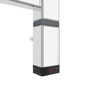 Grzałka TERMA One P30x40, 200W Tuba, Chrom CRO, kabel prosty bez wtyczki [srebrzysty, 1,5m, logo Terma, instr. TERMA]