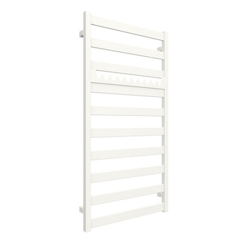 Grzejnik drabinkowy TERMA VIVO, podłączenie Z8, wym. 1150 x 600 mm, kolor biały drogowy RAL9016, moc 501W