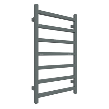 Grzejnik drabinkowy TERMA SIMPLE, podłączenie ZX, wym. 840 x 500 mm, kolor metaliczny szary, moc 306W