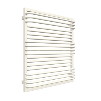 Grzejnik drabinkowy TERMA POC 2, podłączenie SX, wym. 840 x 700 mm, kolor nowoczesna kość słoniowa