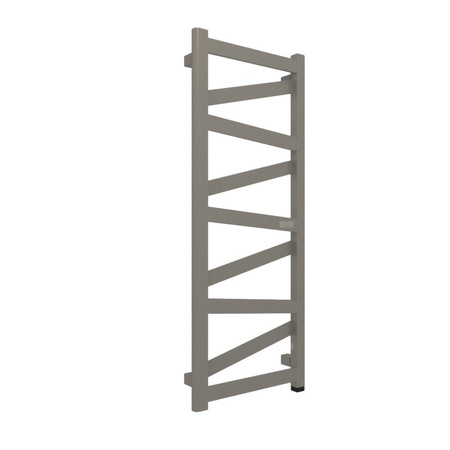 Grzejnik elektryczny TERMA VIPERA ONE 990 x 400 mm, kolor błyszczący żwir, moc 300 W, podłączenie E8, kabel prosty bez wtyczki czarny