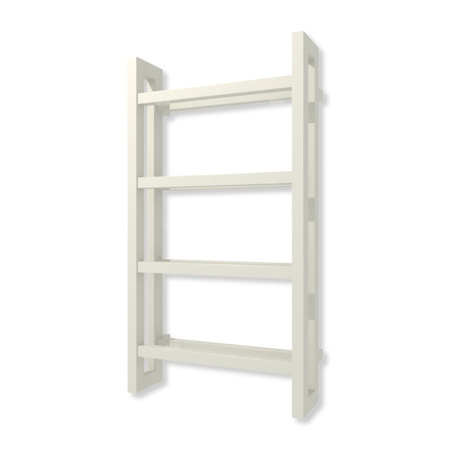 Grzejnik drabinkowy TERMA STAND, podłączenie SX, wym. 920 x 500 mm, kolor rumieniec (farba), moc 486W