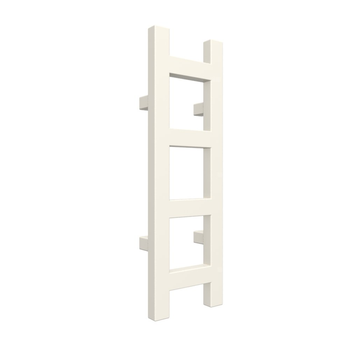 Grzejnik drabinkowy TERMA EASY, podłączenie SX, wym. 640 x 200 mm, kolor nowoczesna kość słoniowa