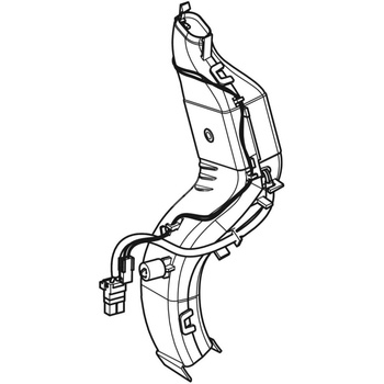 Grzałka z obudową, do suszarki do Geberit AquaClean Mera (od roku produkcji 2020)