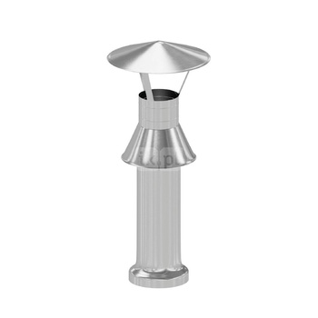 Zakończenie dachowe stalowe DN60/100mm