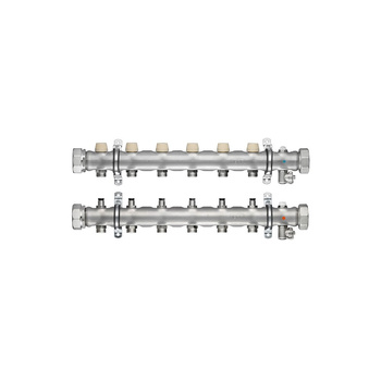 Kermi x-net rozdzielacz IFH FI-10 do 10 obwodów, długość 950 mm