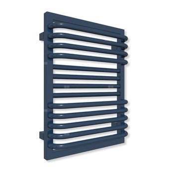 Grzejnik drabinkowy TERMA POC 2, podłączenie SX, wym. 600 x 450 mm, kolor niebieski szafirowy RAL5003 (farba), moc 308W