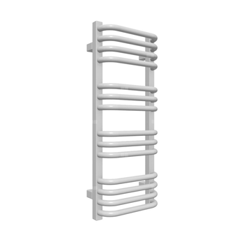 Grzejnik drabinkowy TERMA Alex, podłączenie O1, wym. 760 x 300 mm, kolor efekt chromu, moc 257W