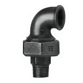 Śrubunek kątowy 90' ODLEWNIA ZAWIERCIE UA2/12/98 żeliwo (czarne) 3/4'' (GW x GZ)