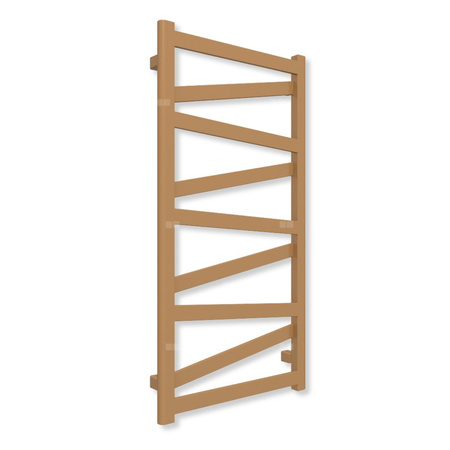 Grzejnik elektryczny TERMA VIPERA 990 x 500 mm, kolor lotos, moc 400 W, podłączenie E8, kabel spiralny z wtyczką