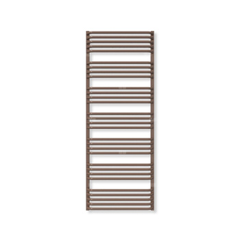 Grzejnik drabinkowy TERMA ALEX, podłączenie ZX, wym. 1580 x 600 mm, kolor brązowy blady RAL8025 (farba), moc 949W