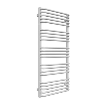 Grzejnik drabinkowy TERMA Alex, podłączenie SX, wym. 1140 x 500 mm, kolor srebrny mat, moc 591W