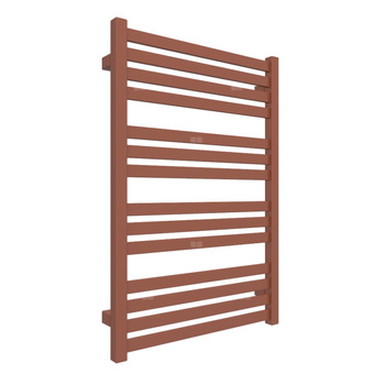 Grzejnik drabinkowy TERMA MARLIN, podłączenie SX, wym. 780 x 530 mm, kolor brązowy miedziany RAL8004, moc 393W