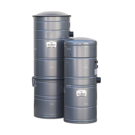 Jednostka centralna, typ split, z dwoma silnikami, filtr cykloniczny + separator włosów