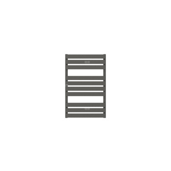 Grzejnik drabinkowy TERMA WARP T, podłączenie SX, wym. 780 x 500 mm, kolor szary ciemny soft (farba), moc 400W