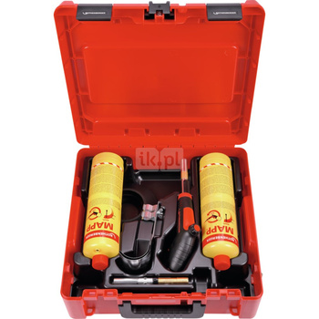 Pojemnik z gazem do lutowania twardego SUPER FIRE 4 HOT BOX, 7/16"-EU, wersja C, MAPP Gas 2018