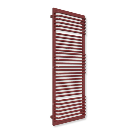 Grzejnik drabinkowy TERMA POC 2, podłączenie SX, wym. 1400 x 500 mm, kolor czerwony burgundzki RAL3011 (farba), moc 844W
