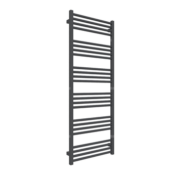 Grzejnik drabinkowy TERMA FIONA, podłączenie ZX, wym. 1380 x 500 mm, kolor czarny pieprz