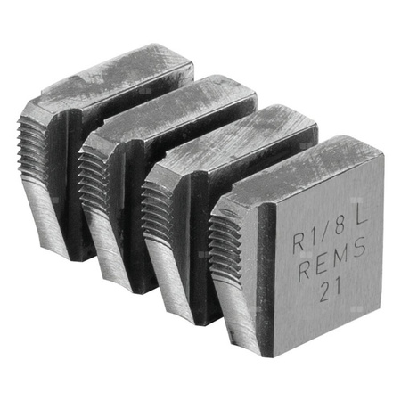 Noże gwintujące R 1/8 LH, Zestaw, REMS