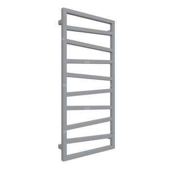Grzejnik drabinkowy TERMA ZIGZAG, podłączenie SX, wym. 1070 x 500 mm, kolor szary RAL7045, moc 406W