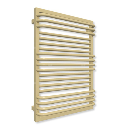 Grzejnik drabinkowy TERMA POC 2, podłączenie SX, wym. 840 x 600 mm, kolor mosiądz (farba), moc 590W