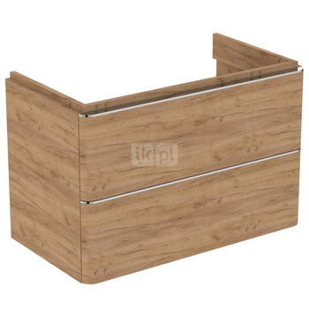 ADAPTO SZAFKA 77X41 2 DRWS GLS WHT