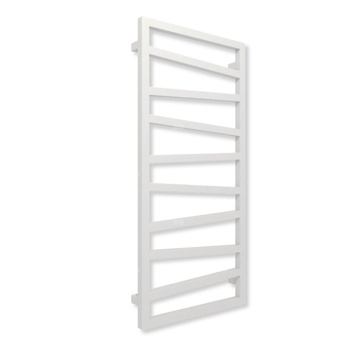 Grzejnik drabinkowy TERMA ZIGZAG, podłączenie ZX, wym. 1310 x 500 mm, kolor srebro (farba), moc 490W