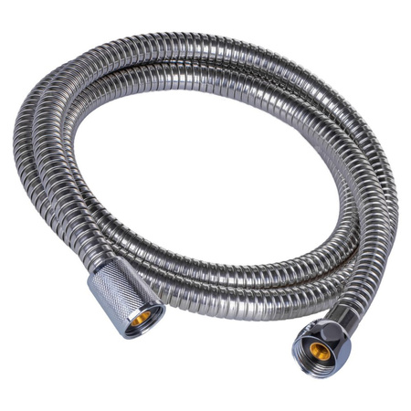 Wąż prysznicowy rozciągliwy w podwójnym oplocie ze stali nierdzewnej (1500 mm)