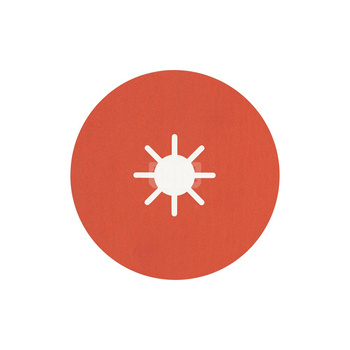 Tarcza fibrowa R782 Prisma Ceramic 180 mm, 22,23 mm, G 120, 25 szt.