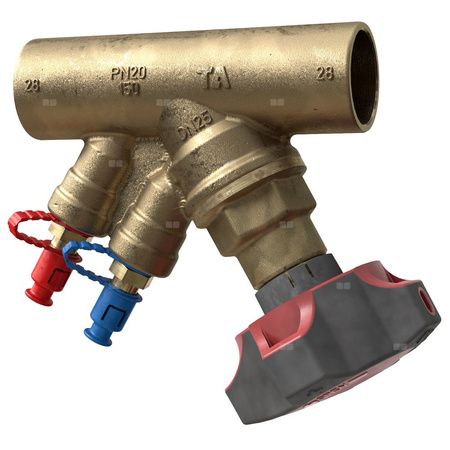 Zawór równoważący TA (IMI HYDRONIC) STAD-C ametal Lut zewnętrzny DN 32, max. 150'C