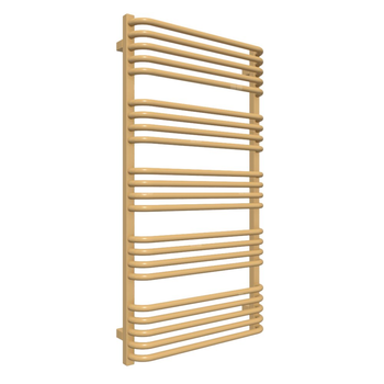 Grzejnik drabinkowy TERMA Alex, podłączenie SX, wym. 1140 x 600 mm, kolor noble gold, moc 711W